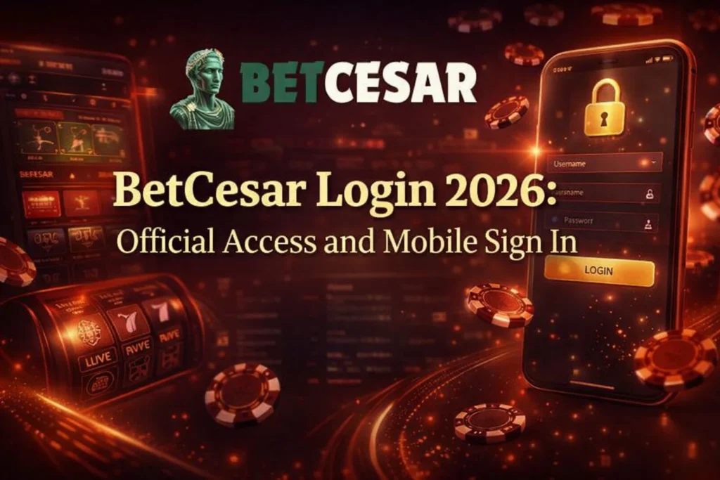 BetCesar Login 2026: Official Access and Mobile Sign In